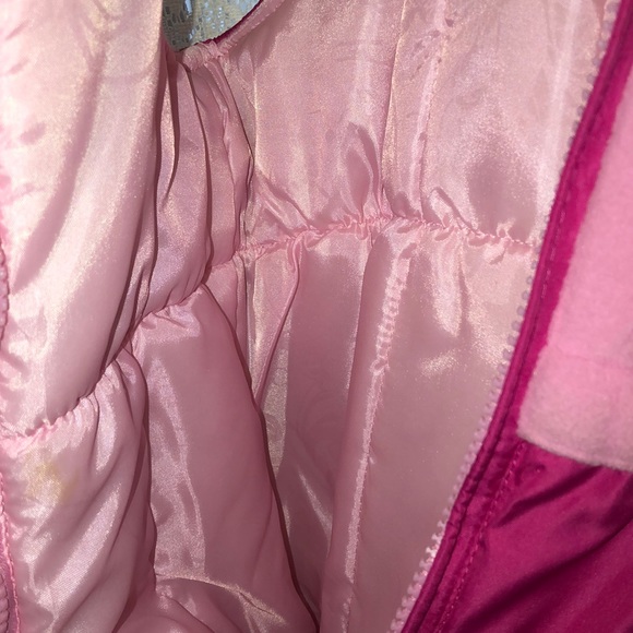 ZERO POSUR-NWOT-2 TONE PINK SNOWSUIT W/JKT - Picture 7 of 9